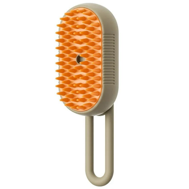 Ultimate 3-in-1 Pet Steam Brush - Groom, Clean & Pamper!